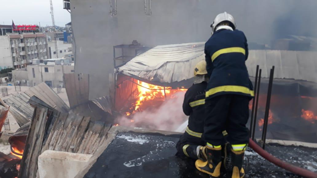 بالصور.. حريق الكرادة منتديات درر العراق